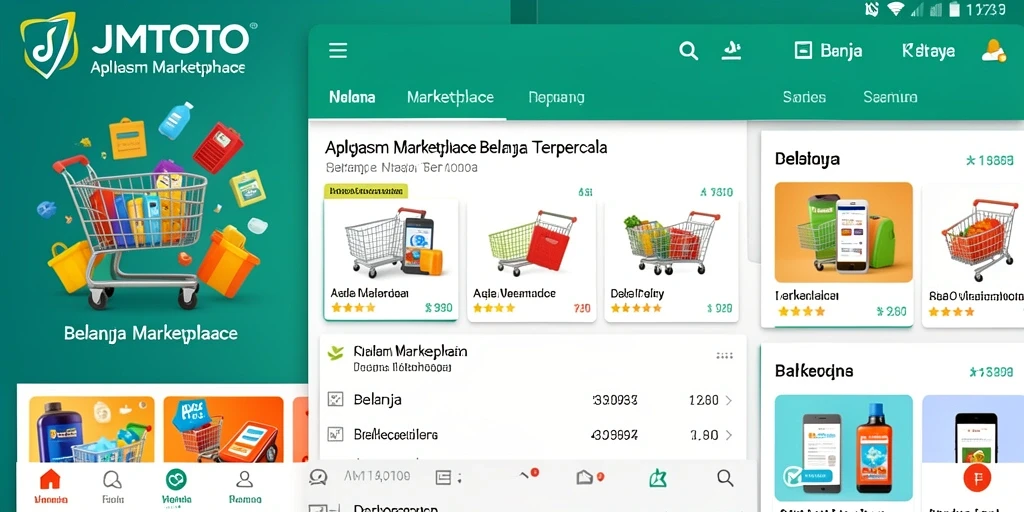 Tampilan antarmuka JMTOTO yang intuitif dan menarik.