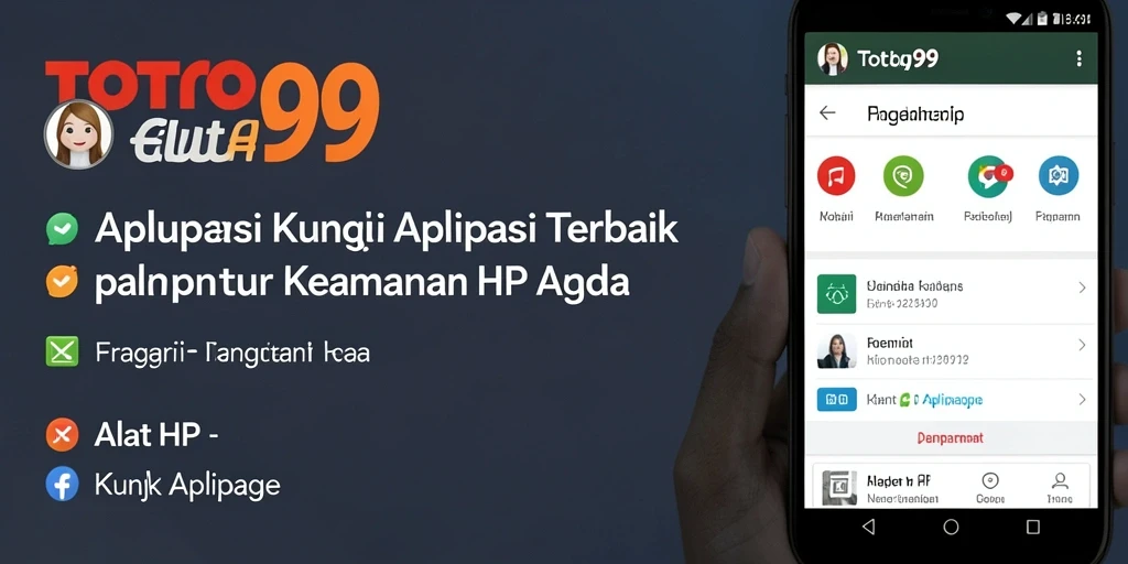 Screenshot utama TOTO99 menampilkan antarmuka aplikasi Kunci Aplikasi yang intuitif.